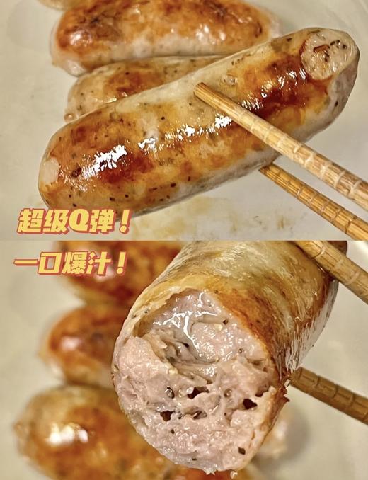 喜辉｜经典甄选原味/黑胡椒味爆汁肉肠3盒装 商品图8