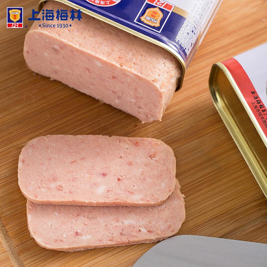 中粮梅林美味午餐肉  优质猪肉原料 肉嫩鲜香  开罐即食 340g*6罐 商品图3