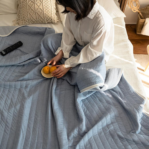 【分销】针织棉夏凉被 A类母婴级面料 软糯亲肤 商品图2