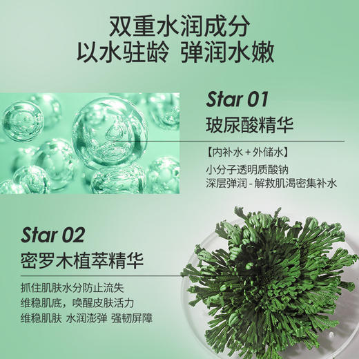 妃然玻尿酸原液  高补水清爽滋润透明质酸  小分子精华液水光肌底液 商品图1