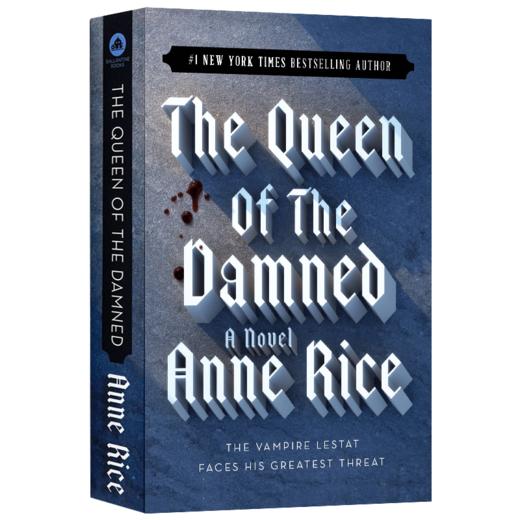 英文原版小说 The Queen of the Damned 吸血鬼女王 英文版 吸血鬼编年史3 夜访吸血鬼 进口英语原版书籍 商品图1