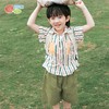 贝贝怡男童夏季衬衫套装新款洋气时髦帅气衬衫外套短袖短裤三件套232T2595 商品缩略图6