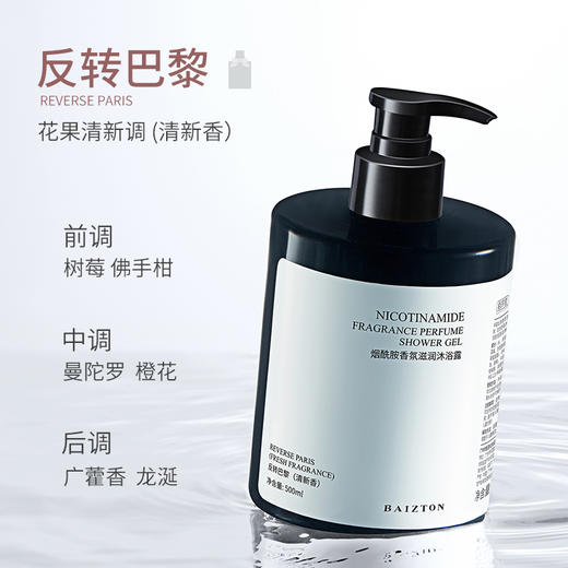 【买二送一】 烟酰胺美白沐浴露 让皮肤白到发光 贵族香水级香型 亮肤美肌沐浴露 新款烟酰胺沐浴露 美白沐浴露 香氛香水沐浴露 商品图2