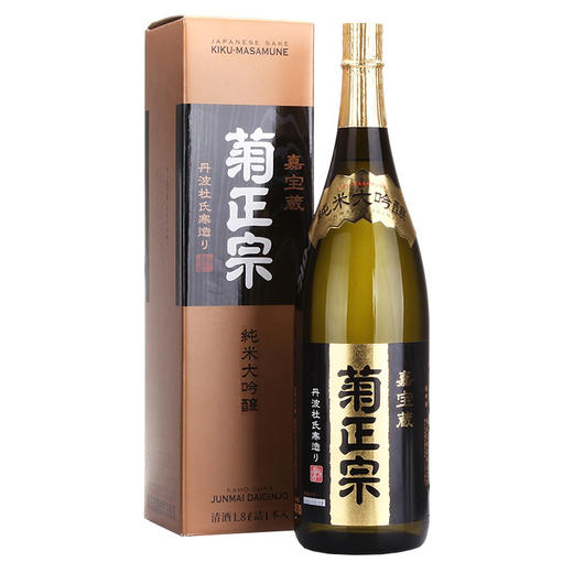 日本菊正宗 纯米大吟酿清酒 1.8L*1瓶 商品图0