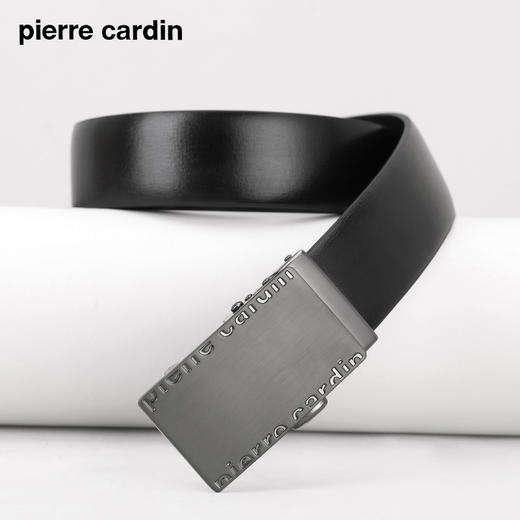 皮尔卡丹男士皮带牛皮创意字母新潮腰带 商品图4