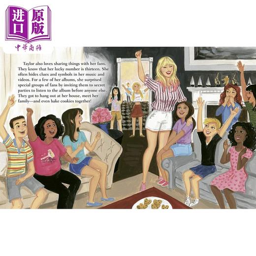 【中商原版】Taylor Swift: A Little Golden Book Biography 小金书名人传：泰勒·斯威夫特传 英文原版进口儿童绘本名人故事 商品图2