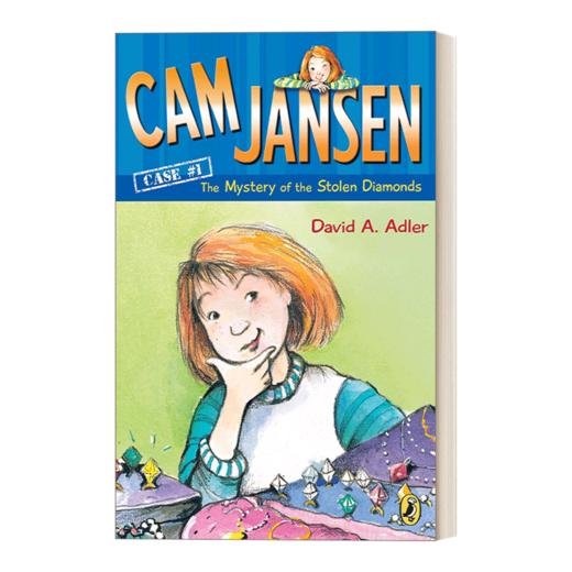 英文原版 Cam Jansen The Mystery of the Stolen Diamonds #1 简森侦探故事1 英文版 进口英语原版书籍 商品图1