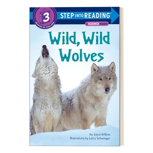 英文原版 Step into Reading 3 - Wild  Wild Wolves 野狼 野狼 英文版 进口英语原版书籍 商品图1