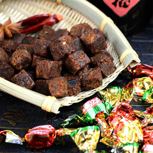 【“舌尖”上的美食！五香麻辣牛肉粒】麻辣可口，嚼劲，选择原材料，牛肉干糖果吃货零嘴网红小吃五香麻辣休闲零食熟食健康 商品图2