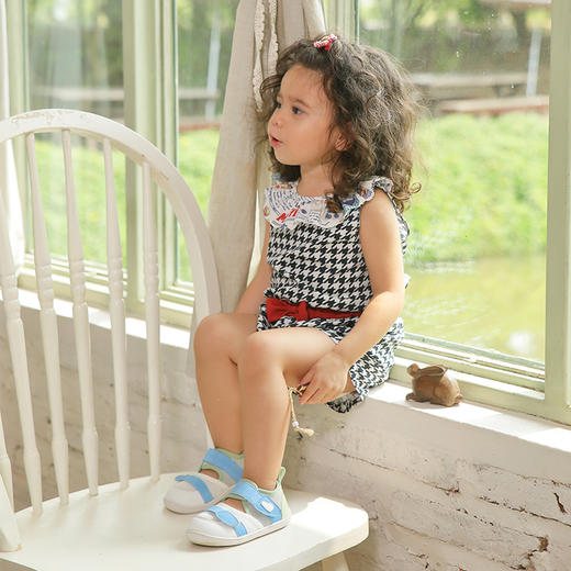 小蓝羊0~3岁学步系列2023夏季新款网布透气学步鞋 商品图9
