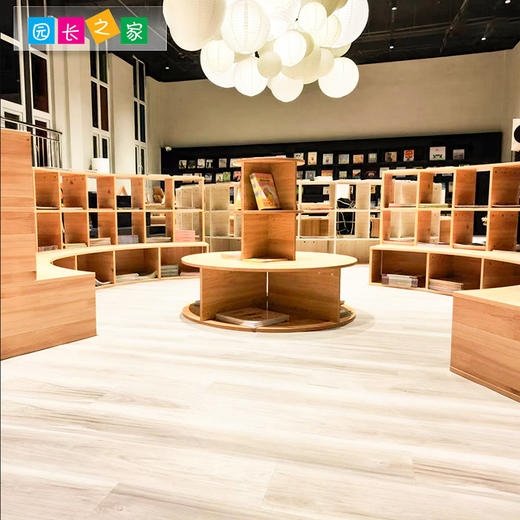 单层毛毛虫绘本架幼儿园绘本馆阅读区儿童半圆毛毛虫中岛绘本架 商品图4