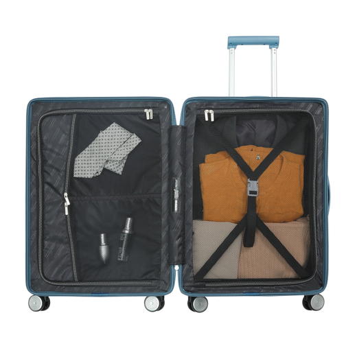 【美旅】GLIMMER系列轻奢时尚PC材质波纹箱NI6 商品图9