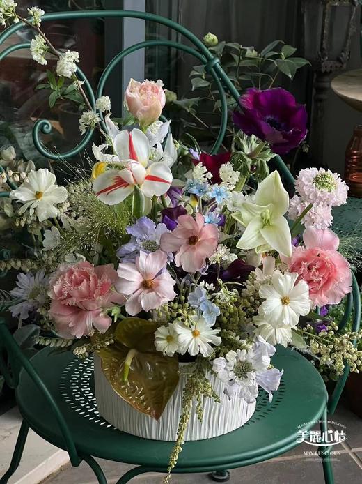 588型鲜花篮（花不一定一模一样） 商品图0