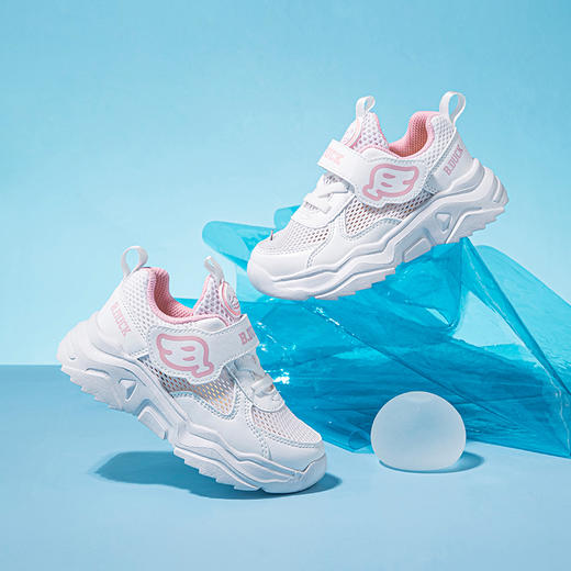 B.Duckl小黄鸭童鞋儿童夏季新款男女童防滑透气潮鞋子 B1483073 商品图2