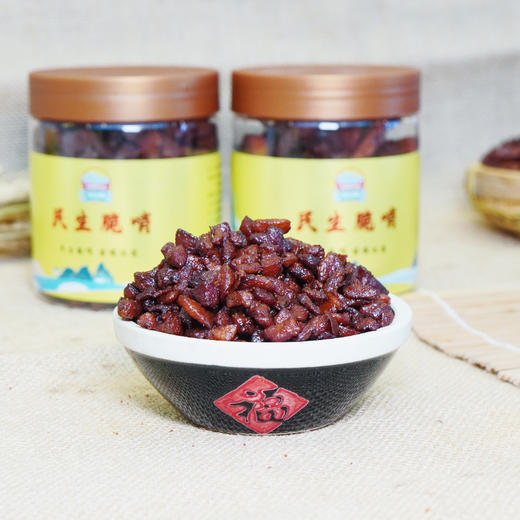 贵州特产 正宗民生脆哨 脆皮五花肉休闲零食猪油渣香酥精哨子 250g*2罐 商品图1