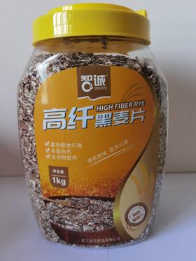 智诚高纤黑麦片1kg(6972640800279)