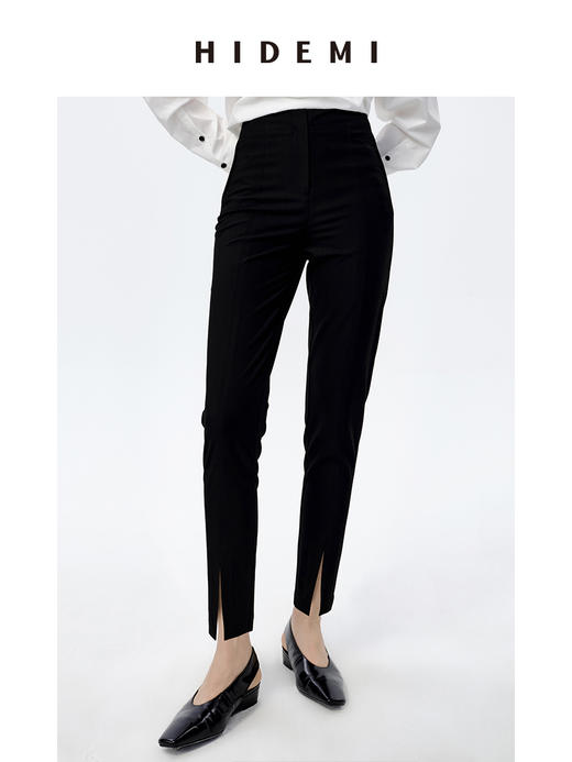 HIDEMI 升级版弹力开衩九分神裤 商品图0