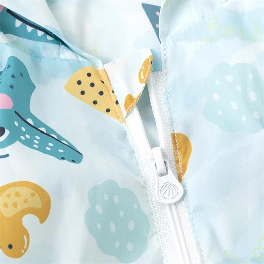 贝贝怡儿童防晒衣婴儿空调衫宝宝夏季轻薄皮肤衣男童恐龙印花外套 商品图8