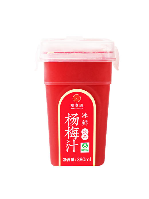 沈爷的宝贝 陶奉源冰鲜杨梅汁可冰镇果味饮品饮料380ml 商品图5
