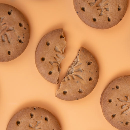 柒浠奇亚籽青稞饼干 富含膳食纤维酥性饼干 独立小包装 228g*2盒 商品图4