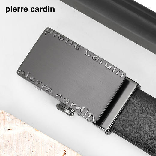 皮尔卡丹男士皮带牛皮创意字母新潮腰带 商品图1