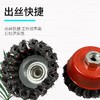 【货号010024】125角磨机钢丝刷5寸碗型钢丝轮打磨抛光除锈机加厚型铁盖加粗钢丝拉丝 商品缩略图2