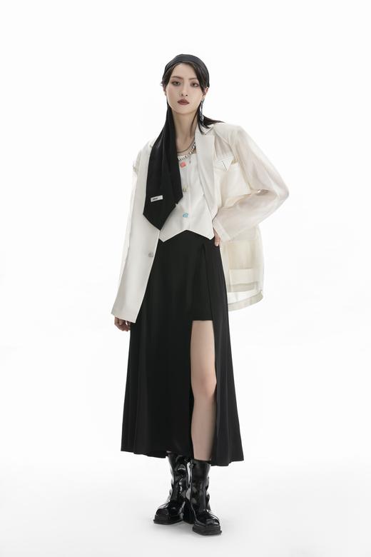 开叉半身裙 商品图0