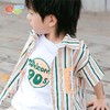 贝贝怡男童夏季衬衫套装新款洋气时髦帅气衬衫外套短袖短裤三件套232T2595 商品缩略图4