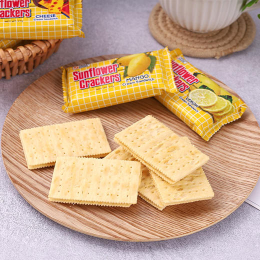 新苗向日葵饼干柠檬味夹心270g 商品图4