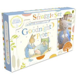 彼得兔玩偶套装 儿童启蒙故事绘本 英文原版 Peter Rabbit Snuggle Set   Beatrix Potter