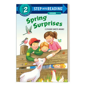 英文原版 Step into Reading 2 - Spring Surprises 春天的惊喜 英文版 进口英语原版书籍