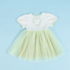 贝贝怡女童清新甜美短袖连衣裙夏季新款女孩拼接网纱裙儿童公主裙 商品缩略图8