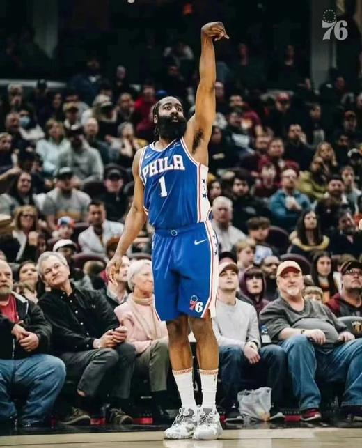 收藏系列 哈登 76人队1号蓝色 亲笔签名球衣 商品图6