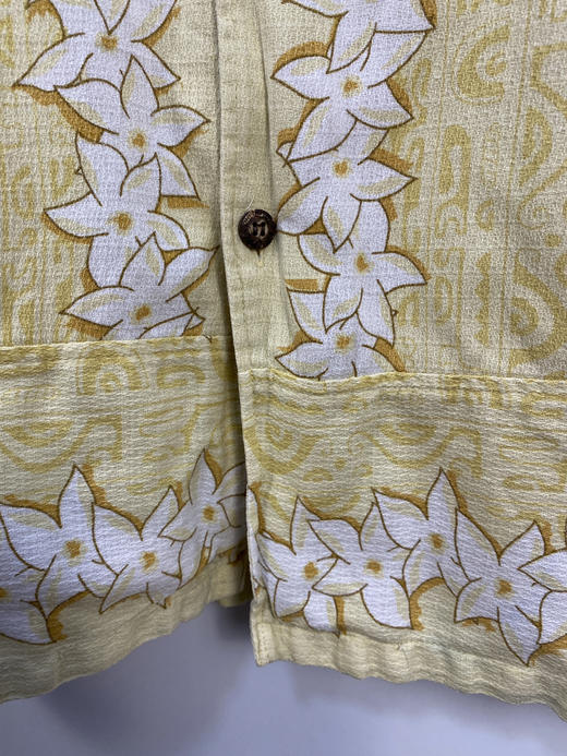 90年代 Vintage RIP CURL 刺绣 100% 全棉 特殊剪裁 夏威夷衫_HWIS(L-XL) 商品图4