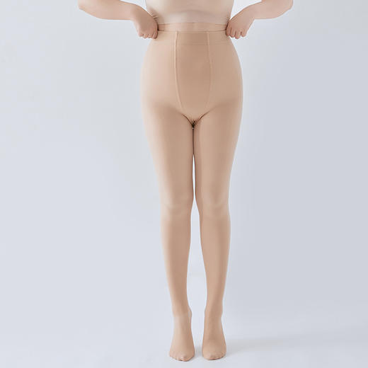 SN-xgdsgw_MINMIN加肥加大码高密水光袜面膜袜打底连裤袜子女肉色光腿神器奶茶 商品图6