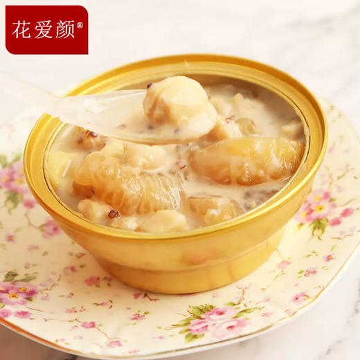 花爱颜 椰乳紫米豆乳香芋即食花胶 6盒 商品图2