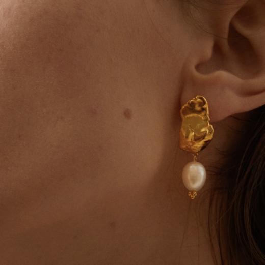 北京仓｜Elise Tsikis-Metochi-珍珠 耳环［法国设计师］ 商品图6