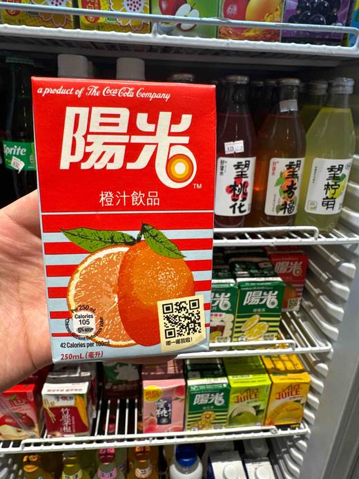 香港阳光橙汁250ml 商品图3