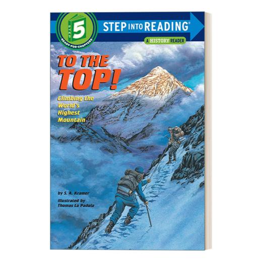 英文原版 Step Into Reading 5 - To the Top 攀登世界高峰 兰登分级读物5 英文版 进口英语原版书籍 商品图1