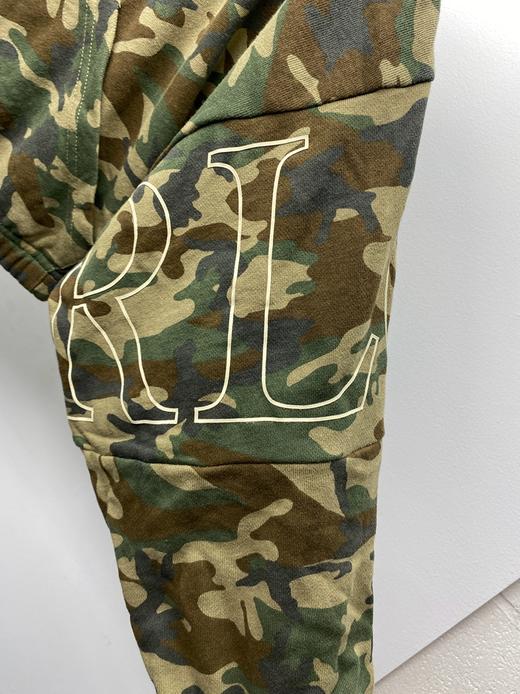 TrueReligion/真实信仰  女士迷彩印花logo拉链连帽短款外套 商品图4