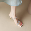 清凉舒适，夏季新款高跟细跟凉拖鞋HCY-3534 商品缩略图9
