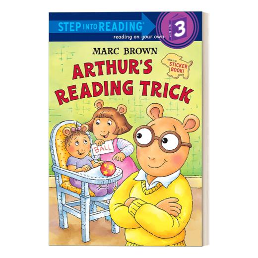 英文原版 Step into Reading 3 - Arthur's Reading Trick 亚瑟小子 英文版 进口英语原版书籍 商品图1