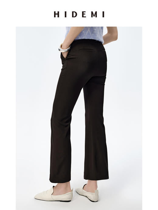 HIDEMI 超显瘦微喇叭中腰九分弹力神裤 商品图1
