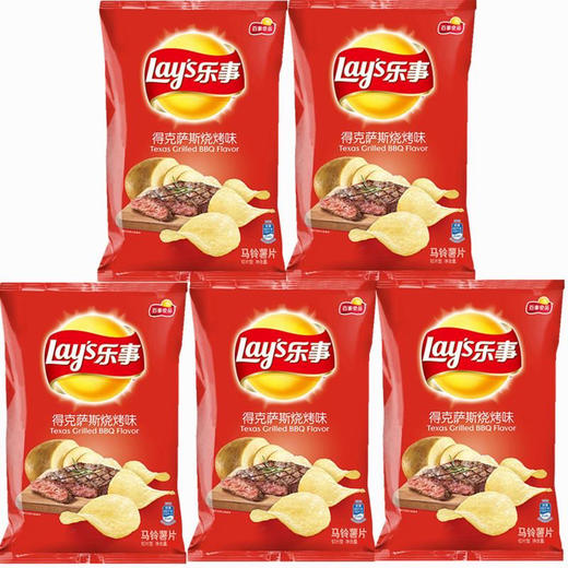 【百】乐事薯片 德克萨斯烧烤味40g 商品图0