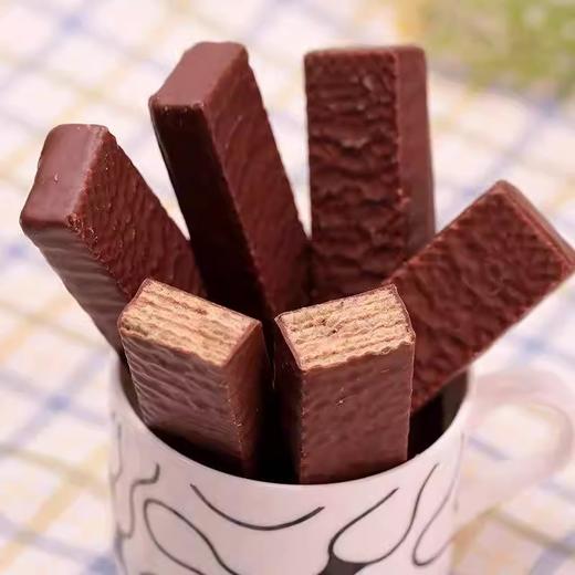 雀巢Nestle脆脆鲨巧克力味夹心 威化饼640g/盒 商品图3