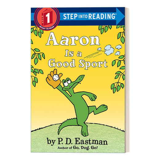 英文原版 Step into Reading 1 - Aaron is a Good Sport 亚伦是个好运动员 兰登分级读物1 英文版 进口英语原版书籍 商品图0