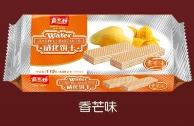 嘉士利威化饼干香芒味115g（6901180581584） 商品图0