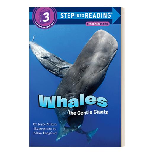 英文原版 Step into Reading 3 - Whales The Gentle Giants 鲸鱼 温柔的巨人 英文版 进口英语原版书籍 商品图1