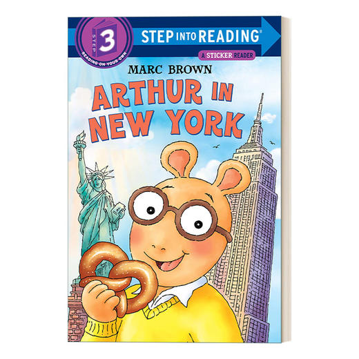 英文原版 Step into Reading 3 Arthur in New York 亚瑟小子 英文版 进口英语原版书籍 商品图0