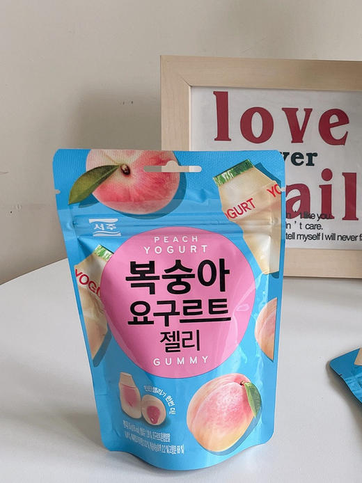 西洲乳酸菌水蜜桃味软糖50g 商品图2